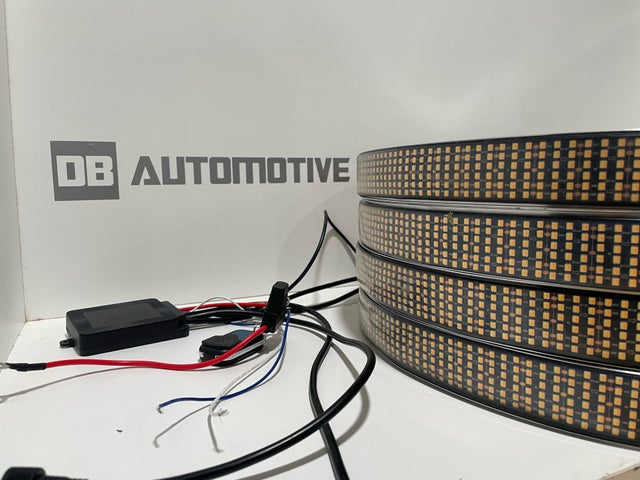 DUNSBY Auto Bremslicht Auto blinkendes LED-Fahrlicht DRL